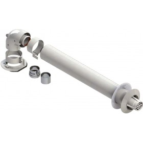Kit multicompatible calentadores estancos Ø60/100mm chimenea FIG