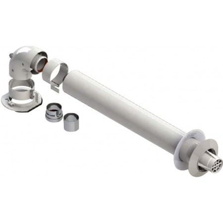 Kit multicompatible calentadores estancos Ø60/100mm chimenea FIG