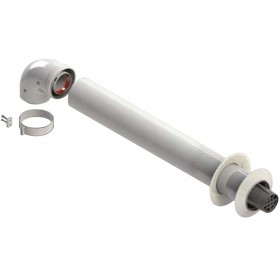 Kit coaxial Ø60/100mm calentador compatible JUNTEK chimenea FIG