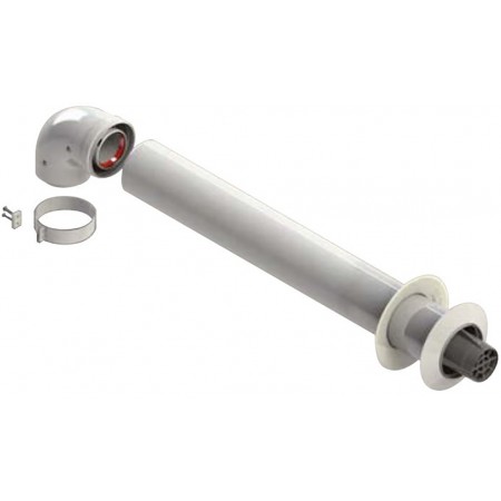 Kit coaxial Ø60/100mm calentador compatible JUNTEK chimenea FIG