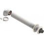 Kit coaxial Ø60/100mm calentador compatible JUNTEK chimenea FIG