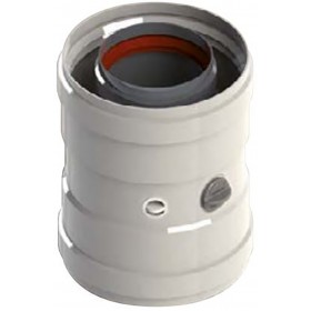 Conexión vertical Ø60/100mm compatible calentador JUNTEK chimenea FIG