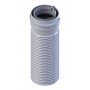 Chimenea flexible Ø60mm/100x500mm PP chimenea FIG