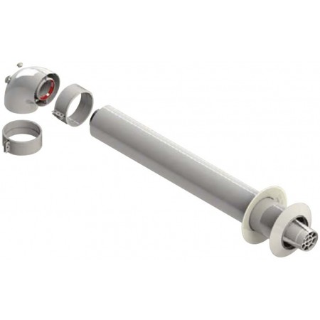 Kit horizontal Ø60/100mm compatible SIME chimenea FIG
