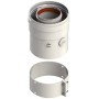 Conexion vertical Ø60/100mm compatible calentador ARISTON  chimenea FIG