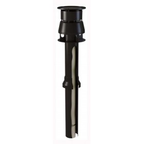 Salida techo Ø100mm/125mm chimenea FIG