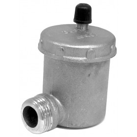 Purgador aire boya radiador rosca  3/8" angular para panel