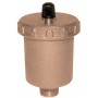 Purgador aire automático de columna en latón 1/4"
