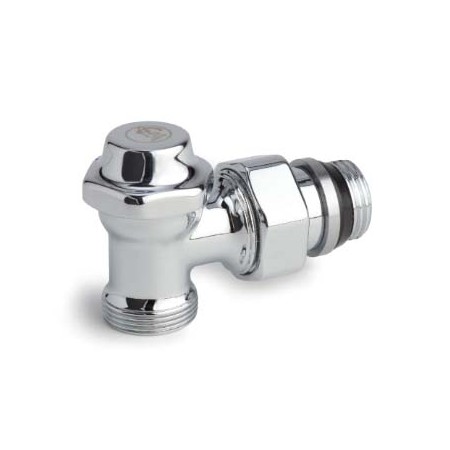 Detentor radiador Giacomini escuadra cromado para adaptador 1/2"x 16 T29C