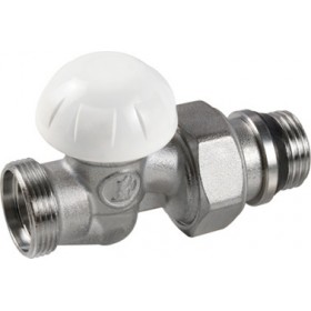 Detentor radiador Giacomini recto adaptador 1/2"x18 R31TG