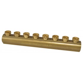 Colector Giacomini simple 8 circuitos para adaptador 3/4 circuitos16 R580