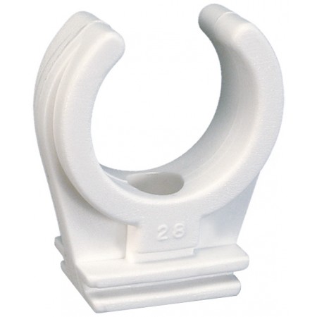 Abrazadera polipropileno ESCOFIX simple Ø14 a 15mm