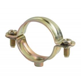 Caja 50 uds abrazadera metálica ESCOFIX Ø47mm simple