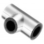 Te espuma elastomérica K-FLEX AL CLAD SYSTEM K90 90º Ø22 espesor 9mm