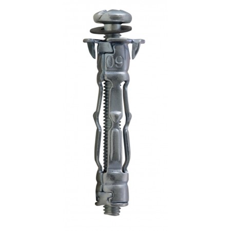 Taco pared hueca ESCOFIX con tornillo M5x50mm
