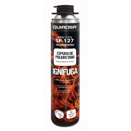 Bote 700ml espuma poliuretano ESCOFIX BRIK-CEN SP-127 ignífuga
