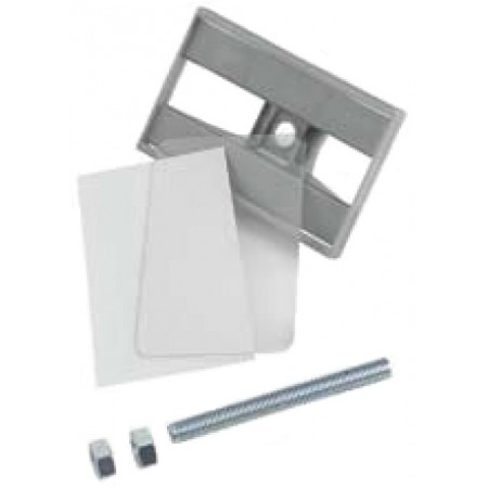 Porta etiquetas con espárrago ESCOFIX PTP M8 para soldar
