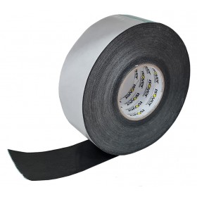 Rollo cinta adhesiva ISOVER CLIMAVER NETO aluminio con tejjido negro 50µm 50mx63mm