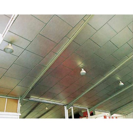 Panel lana de vidrio ISOVER ALUMISOL una cara aluminio 1.2x1.2 espesor 50mm