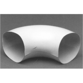 Codo PVC DANMAT W Ø76mm espesor aislamiento 30mm
