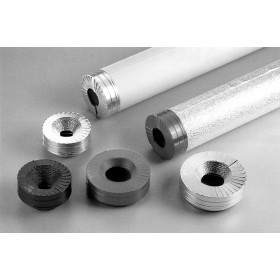 Rollo 10m terminal aluminio DANMAT gris 32x23mm
