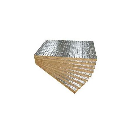 Panel lana de roca ISOVER ROCFLAM chimenea decorativa 1x0.6m espesor 30mm