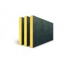 Panel lana de roca ISOVER TECH SLAB MT 2.2 V2 una cara velo negro 70 kgr/m3 1.35x0.6m espesor 50mm