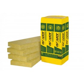Panel lana de roca ISOVER ALPHATOIT 150kg/m3 1.2x1m espesor 80mm