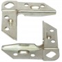 Metro escuadra MERCATUB BC-30 galvanizada pata corta montaje conducto chapa