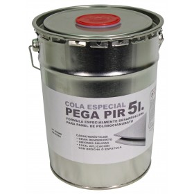 Bote 5L cola especial PEGA PIR 932 pegado conducto poliisocianurato