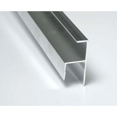 Metro perfil rejillas aluminio 21PR04 montaje conducto poliisocianurato 20mm longitud 4m