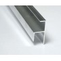 Metro perfil rejillas aluminio 21PR04 montaje conducto poliisocianurato 20mm longitud 4m