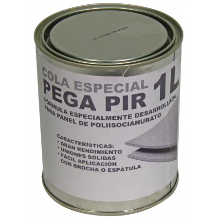 Bote 1L cola especial PEGA PIR 932 pegado conducto poliisocianurato