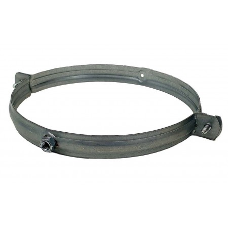 Abrazadera con tuerca Ø500mm galvanizado MERCATUB