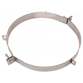 Abrazadera viento Ø125mm galvanizado MERCATUB