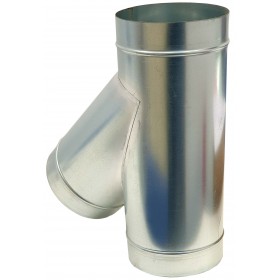 Te simple 45º Ø900mm galvanizado MERCATUB Macho-Macho