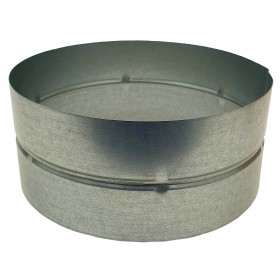 Manguito accesorio Ø450mm galvanizado MERCATUB Hembra-Hembra