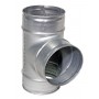 Te simple 90º Ø560mm galvanizado MERCATUB Macho-Macho