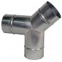 Derivación simple Ø150mm galvanizado MERCATUB Macho-Macho