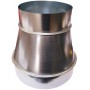 Reducción Ø450mm a Ø125mm galvanizado MERCATUB Macho-Macho
