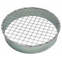 Tapa accesorio con malla Ø400mm galvanizada MERCATUB Hembra