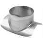 Injerto 90º Ø160mm para conducto Ø200mm MERCATUB Macho