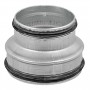 Reducción con junta de Ø150mm a Ø125mm MERCATUB Macho-Macho