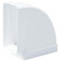 Codo plano 90º 60x120mm PVC BLANCO