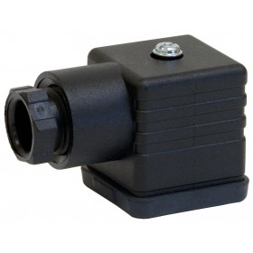 Conector electroválvula solenoide 28x28mm
