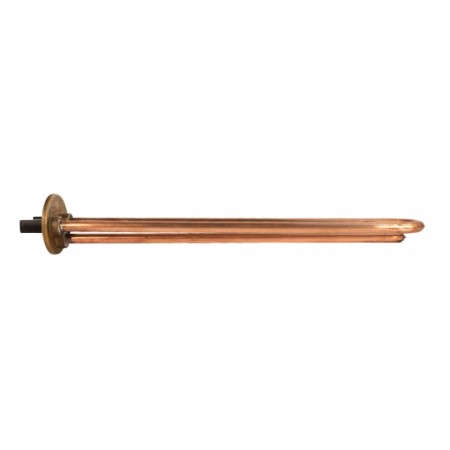 Resistencia electrica  con brida latón ø48  RP .1500w