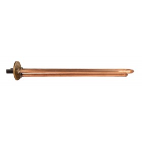 Resistencia electrica  con brida latón ø48  RP .1200w