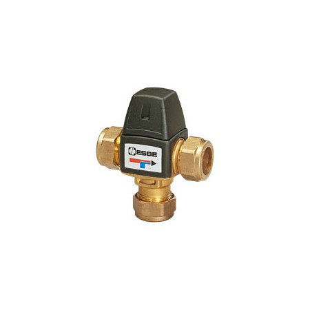 Válvula mezcladora termostatica suelo radiante  ESBE VTA323.racord compresión 15mm