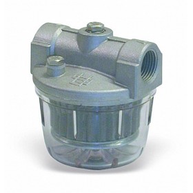Filtro gasóleo cuerpo plástico G.ANELLO 70302P 1/2" 0.1mm