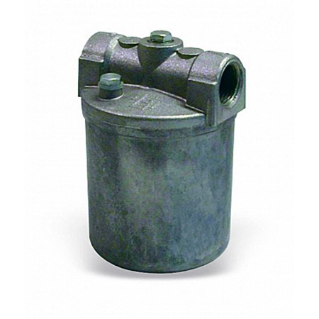 Filtro gasóleo cuerpo grande aluminio G.ANELLO 70312A 1/2" 0.1mm